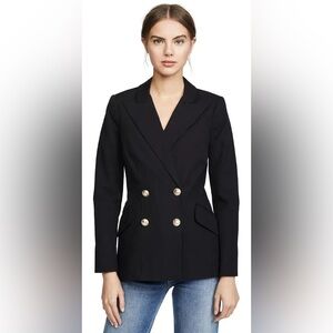 NWT Derek Lam Crosby Black Blazer